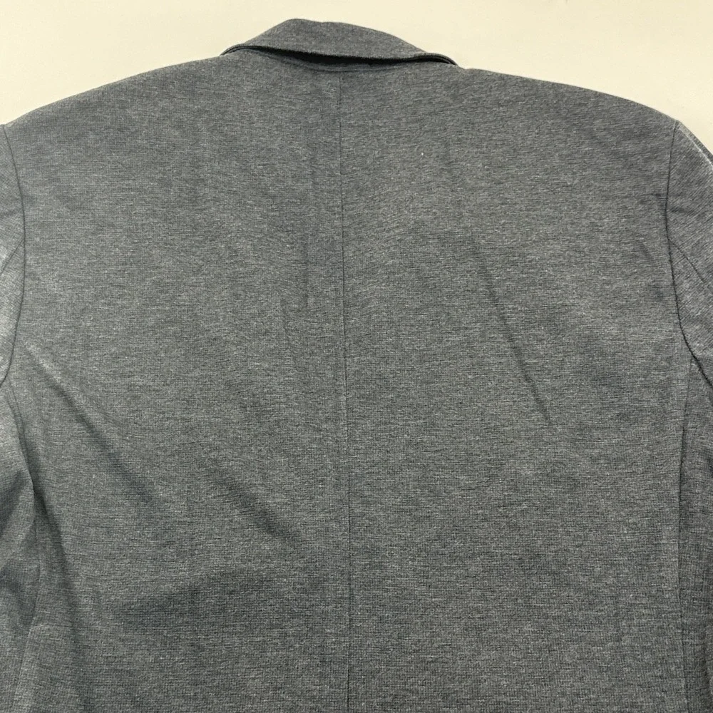 7 Diamonds Mannix 4-Way Stretch Blazer Sport Coat Mens 2XL Gray Black‎ Jacket